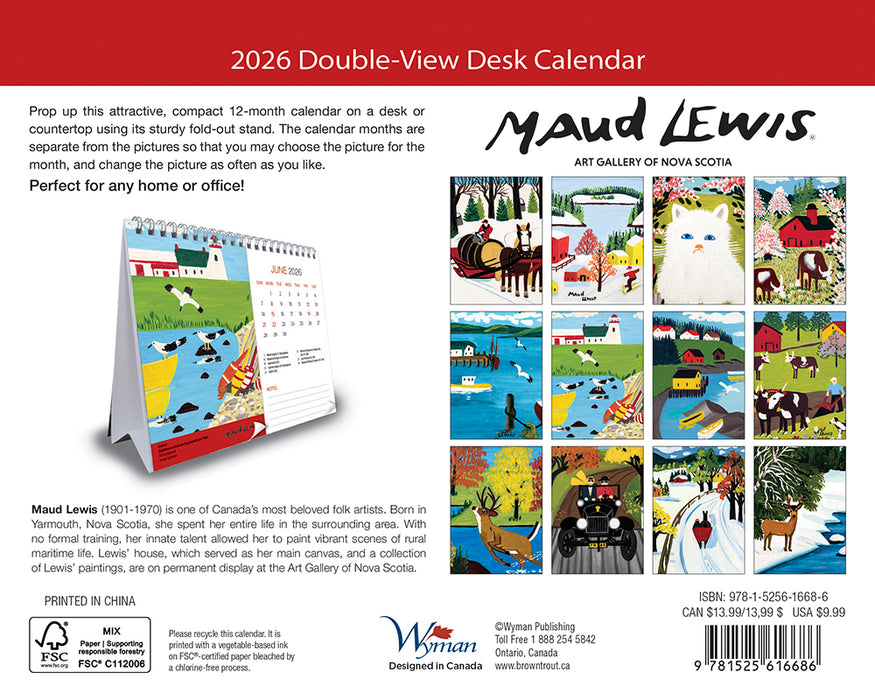 Maud Lewis Calendars 2026