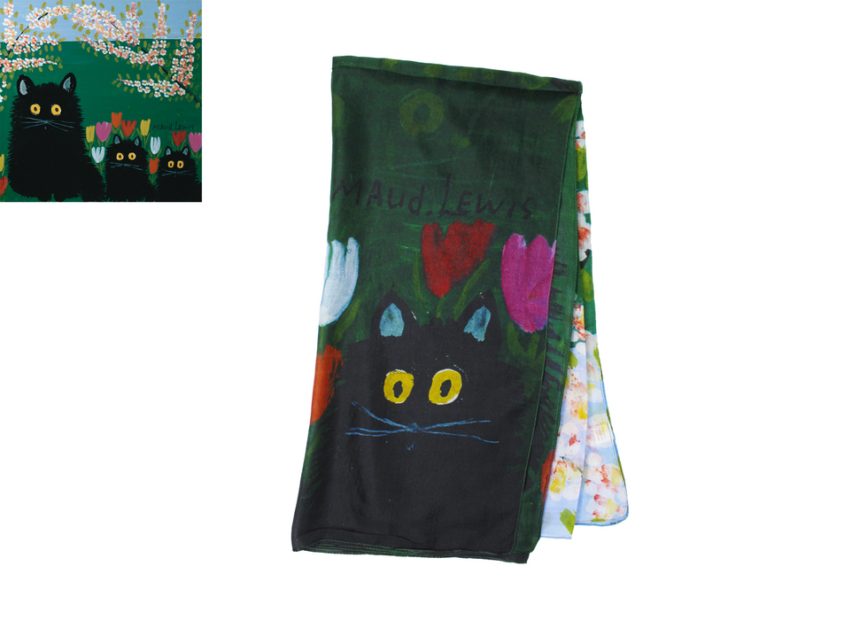 Maud Lewis Silk Scarves