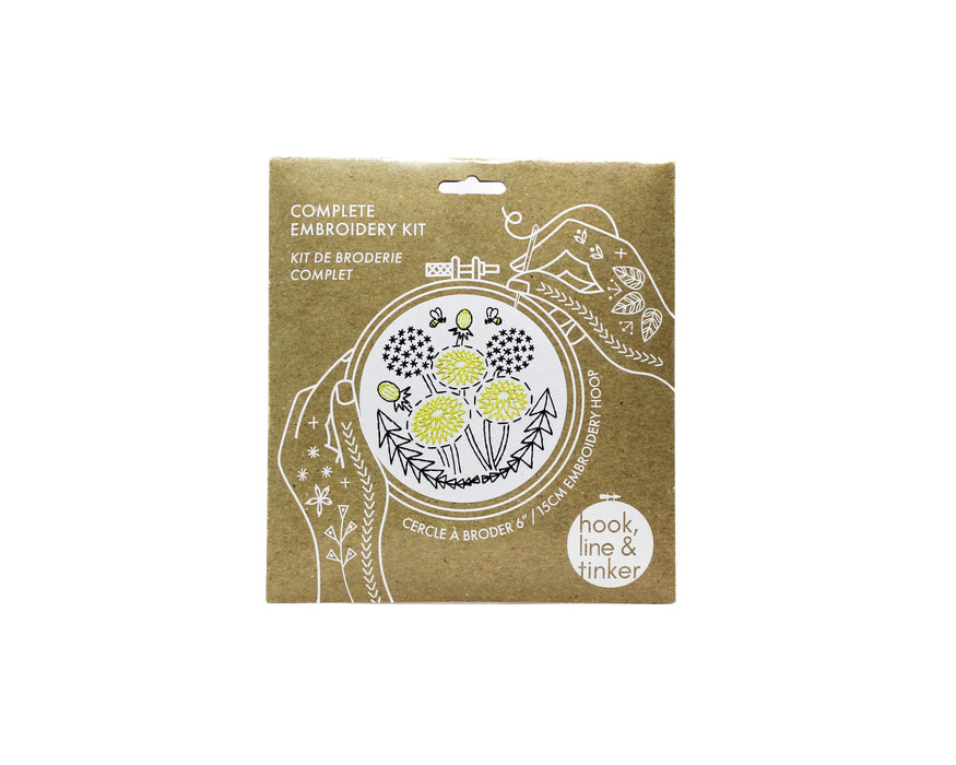 Hook Line & Tinker Embroidery Kits