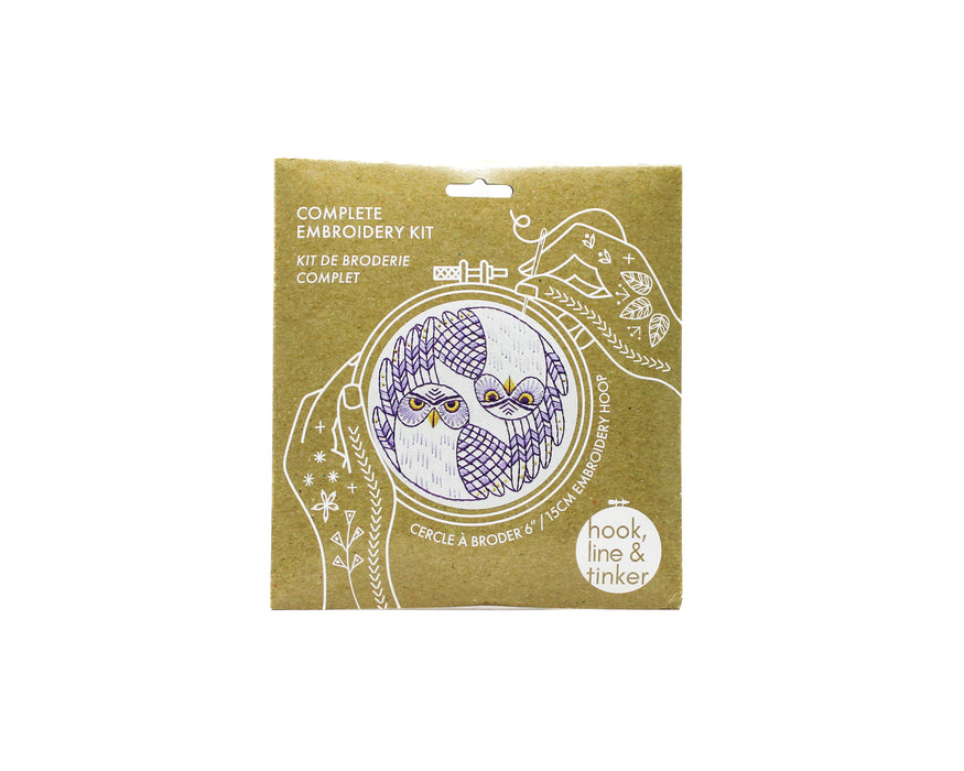Hook Line & Tinker Embroidery Kits