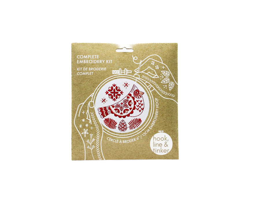 Hook Line & Tinker Embroidery Kits
