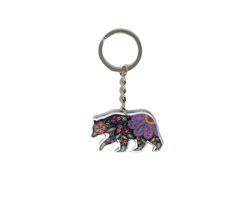 Metallic Key Chain by Indigenous Artists