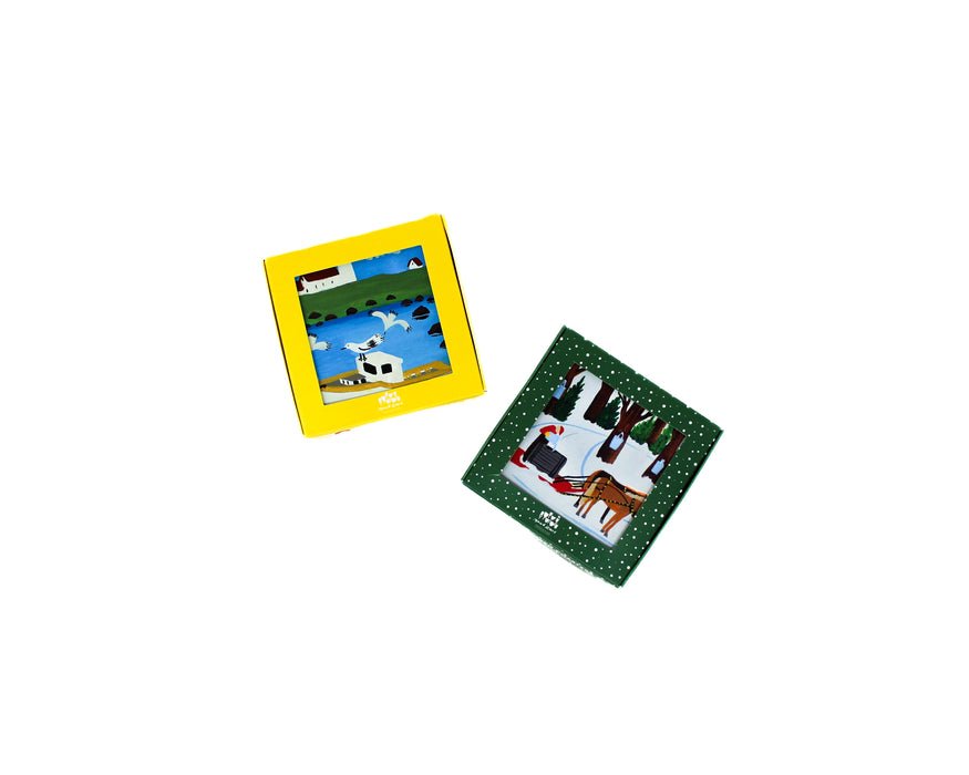 Maud Lewis Coasters