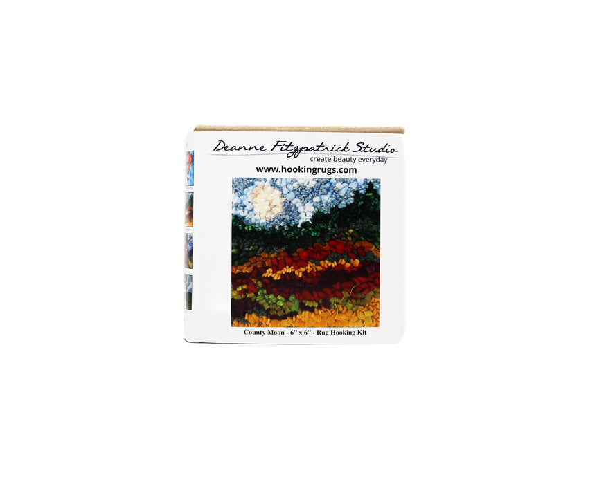 Deanne Fitzpatrick Studio - Rug Hooking Beginner Kits 6" x 6"