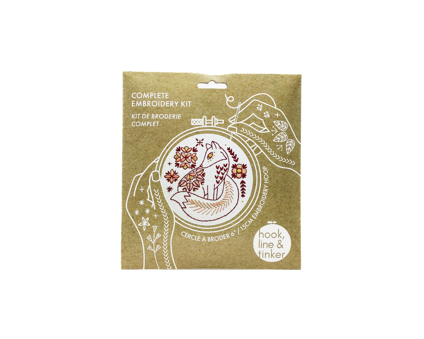 Hook Line & Tinker Embroidery Kits