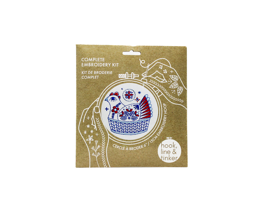 Hook Line & Tinker Embroidery Kits