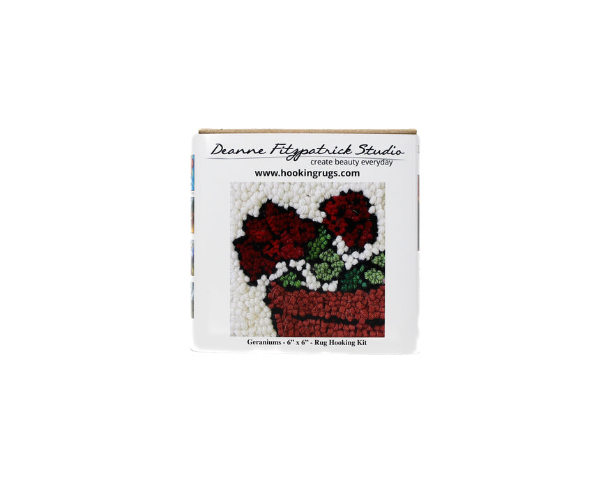 Deanne Fitzpatrick Studio - Rug Hooking Beginner Kits 6" x 6"