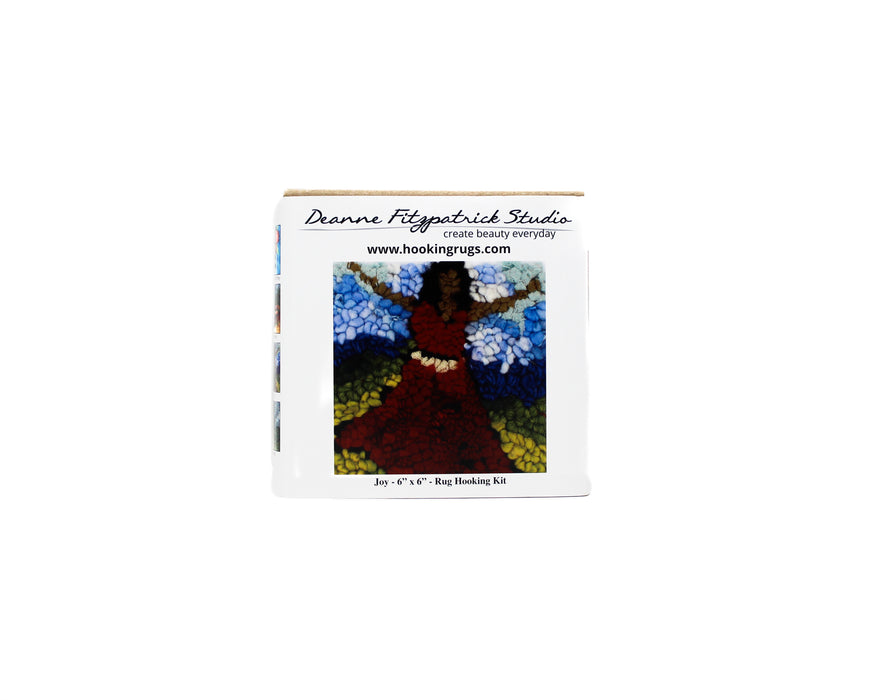 Deanne Fitzpatrick Studio - Rug Hooking Beginner Kits 6" x 6"