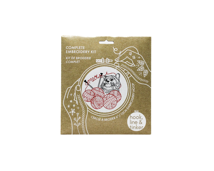 Hook Line & Tinker Embroidery Kits