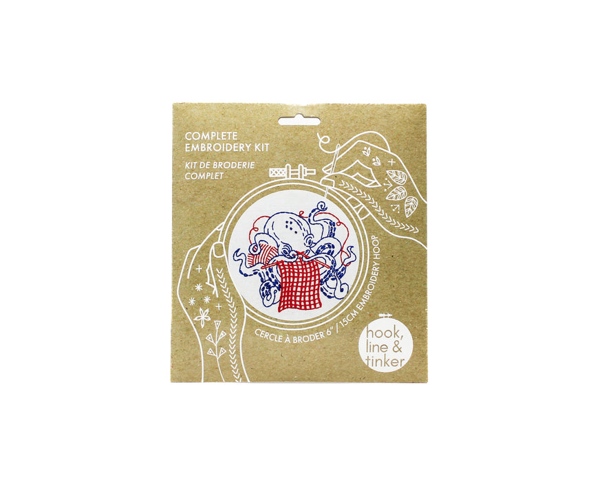 Hook Line & Tinker Embroidery Kits