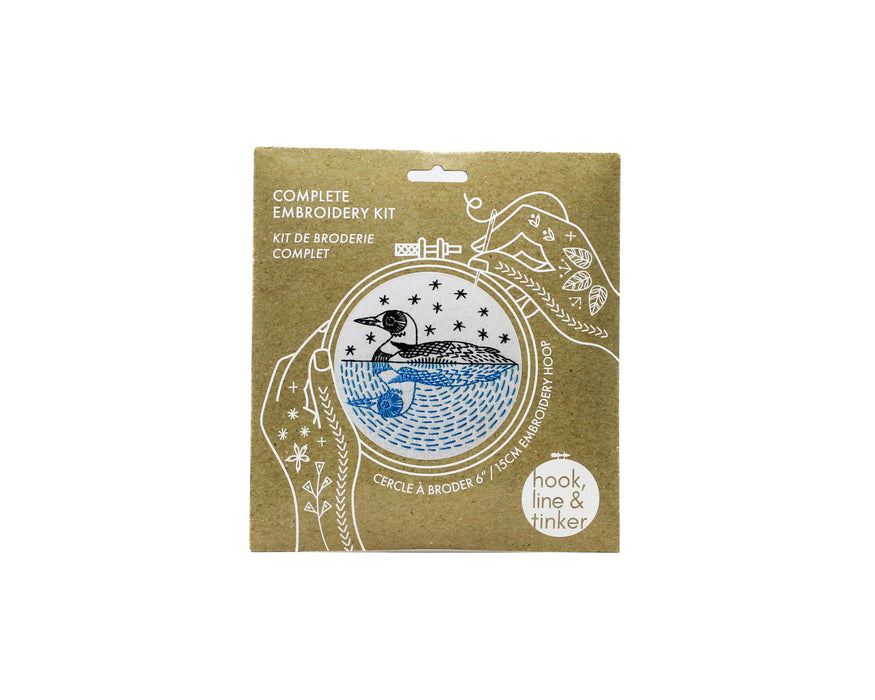 Hook Line & Tinker Embroidery Kits