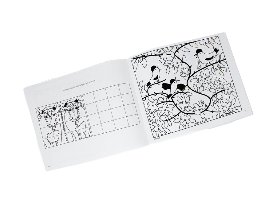 Maud Lewis Colouring and Activity Book Volume 1: Three Black Cats