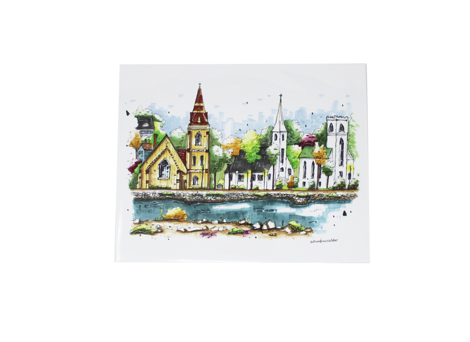 Downtown Sketcher Inc - Prints 8" x 10"