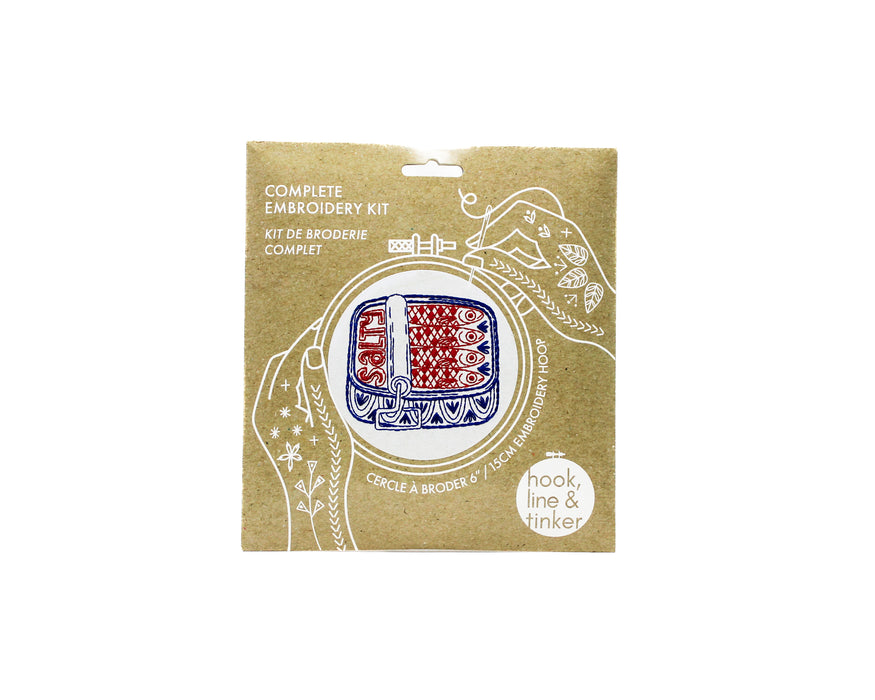Hook Line & Tinker Embroidery Kits