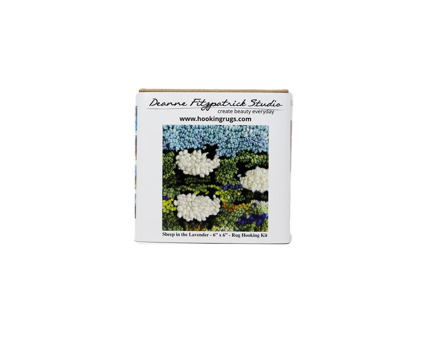 Deanne Fitzpatrick Studio - Rug Hooking Beginner Kits 6" x 6"