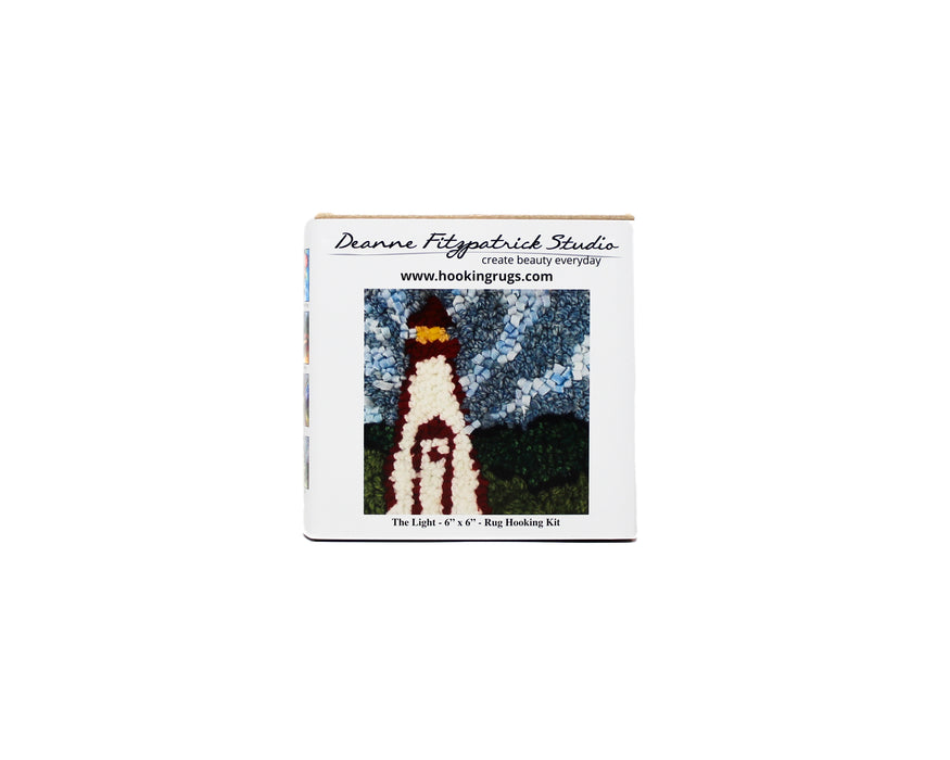 Deanne Fitzpatrick Studio - Rug Hooking Beginner Kits 6" x 6"