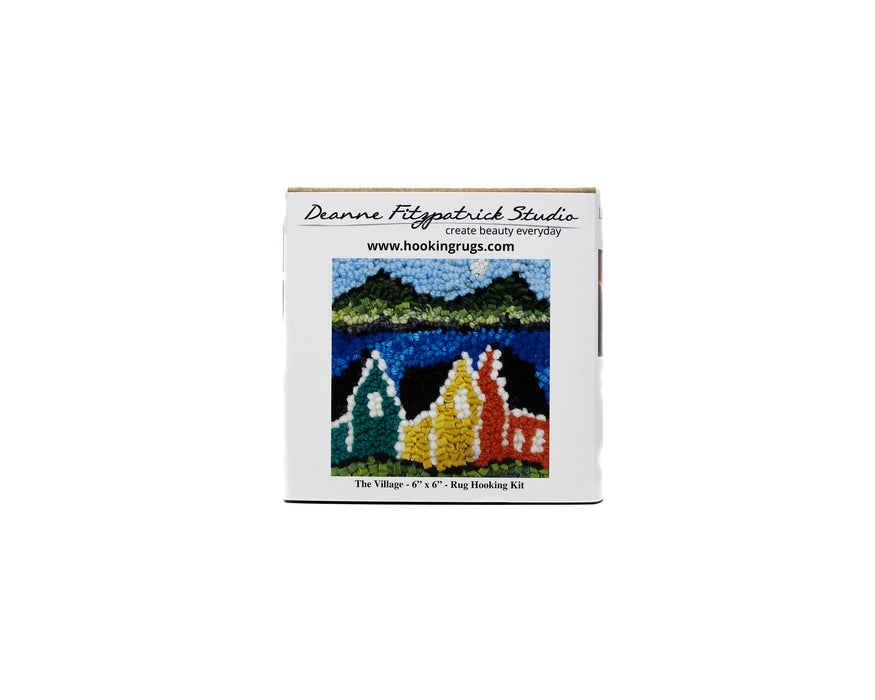 Deanne Fitzpatrick Studio - Rug Hooking Beginner Kits 6" x 6"