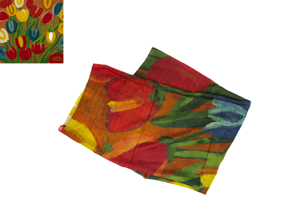 Maud Lewis Silk Scarves
