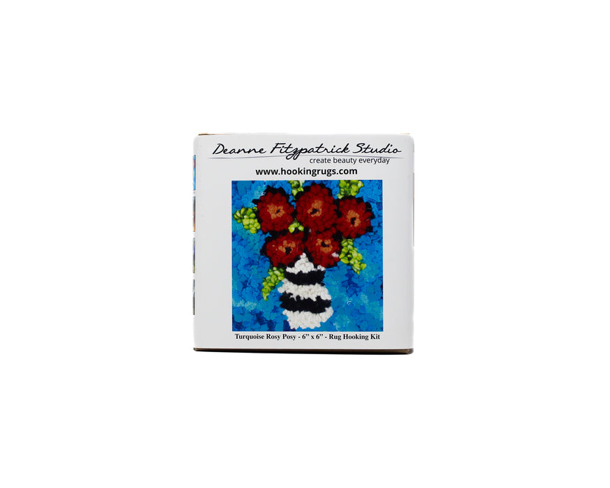 Deanne Fitzpatrick Studio - Rug Hooking Beginner Kits 6" x 6"