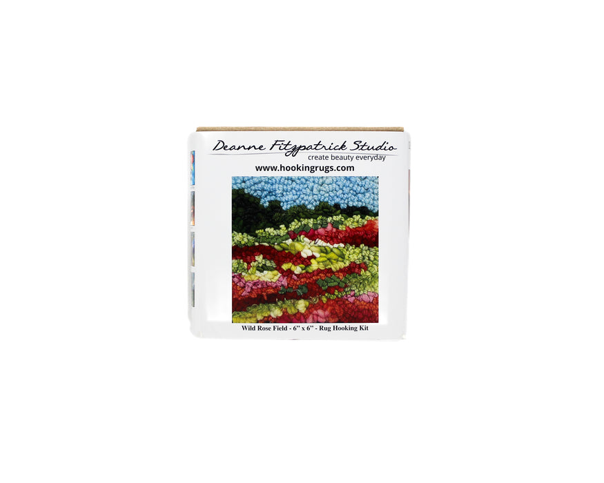 Deanne Fitzpatrick Studio - Rug Hooking Beginner Kits 6" x 6"