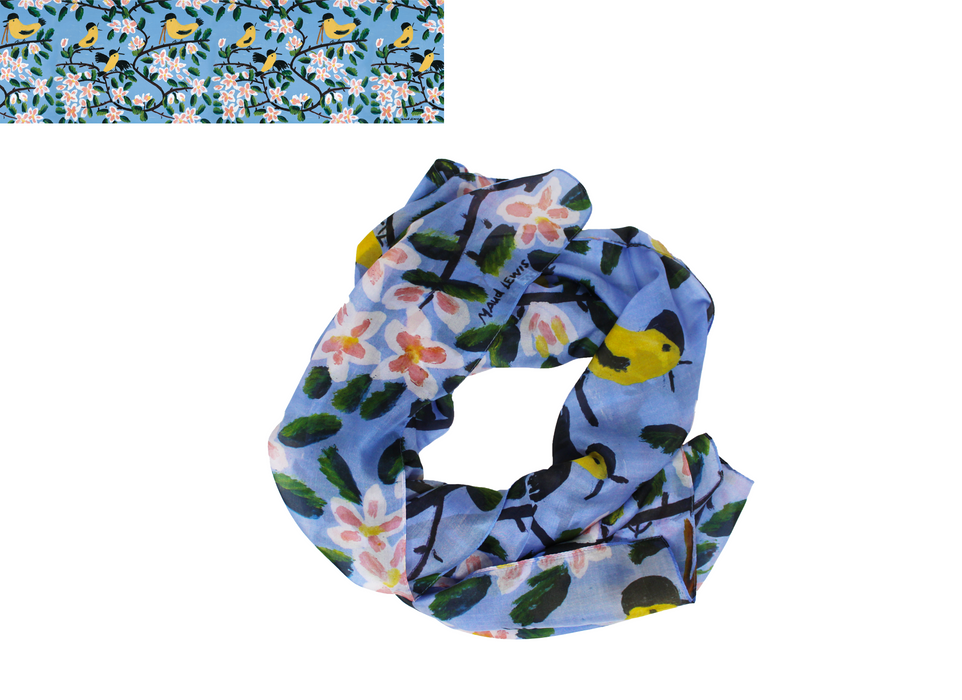 Maud Lewis Silk Scarves