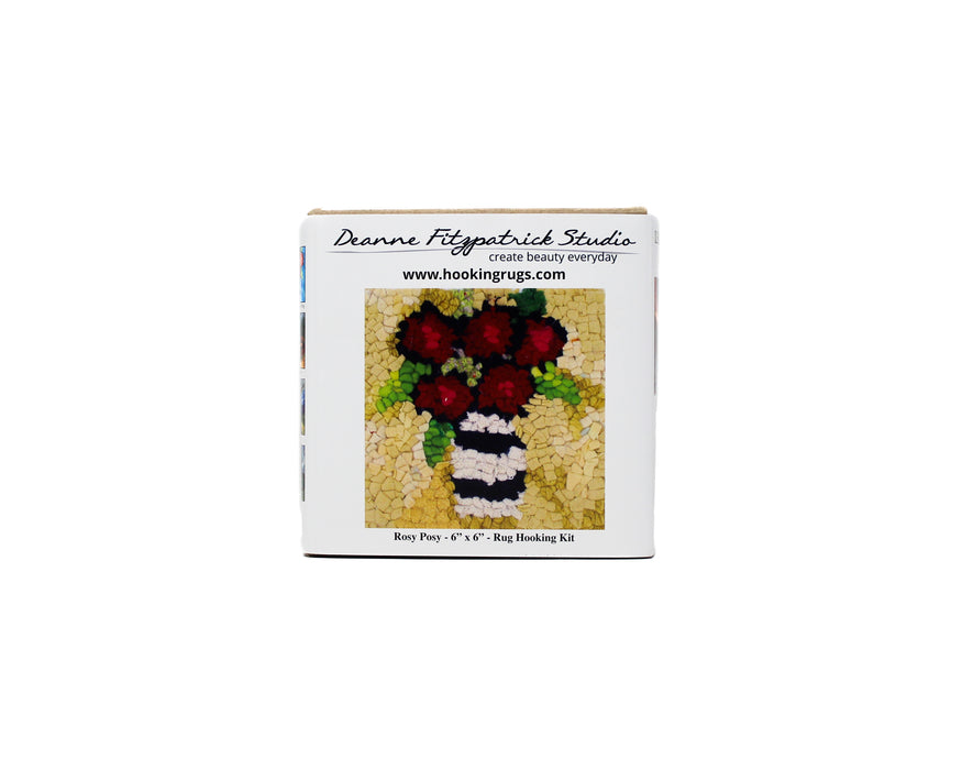 Deanne Fitzpatrick Studio - Rug Hooking Beginner Kits 6" x 6"