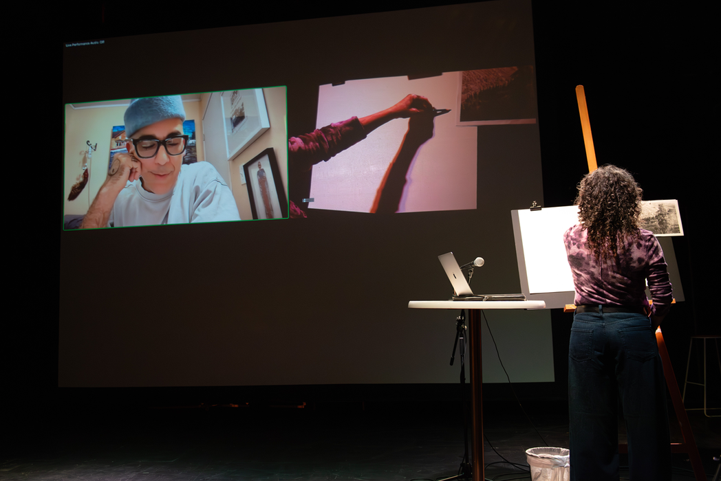 Nocturne Artist Talk - Peter Morin and Leah Decter