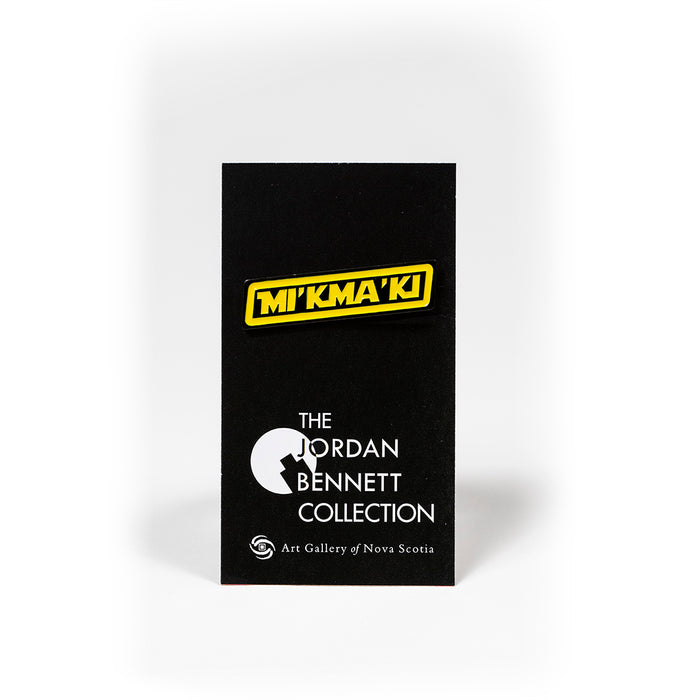 The Jordan Bennett Collection - Mi'kmaw Language Pins