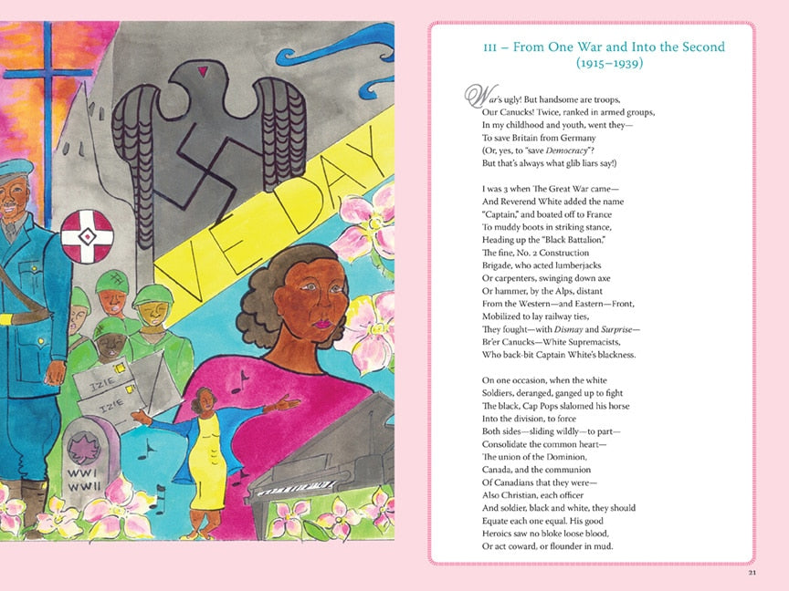 Portia White: A Portrait in Words by George Elliott Clarke & Illustrated by Lara Martina