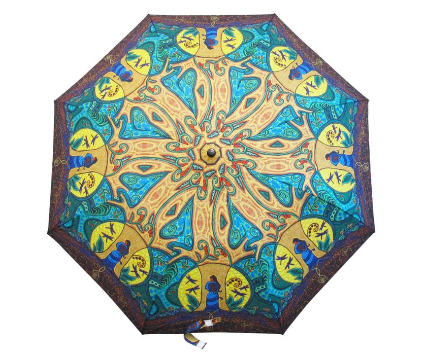 Umbrella (collapsible) featuring Indigenous Artists