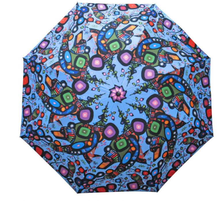 Umbrella (collapsible) featuring Indigenous Artists