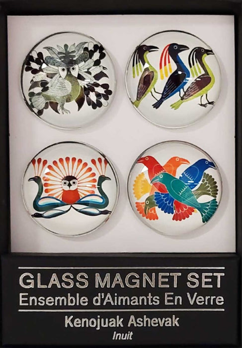 Glass Magnet Set of 4 - Indigenous Collection by CAP