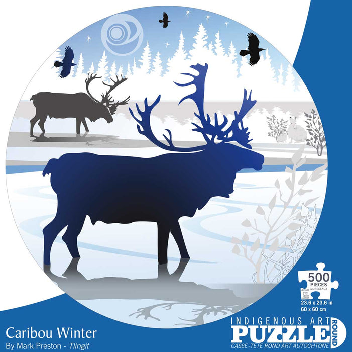 Puzzles (Round, 500 pc) - Indigenous Collection by CAP