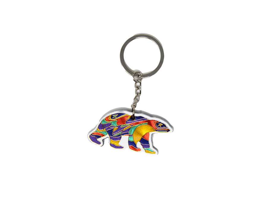 Metallic Key Chain by Indigenous Artists