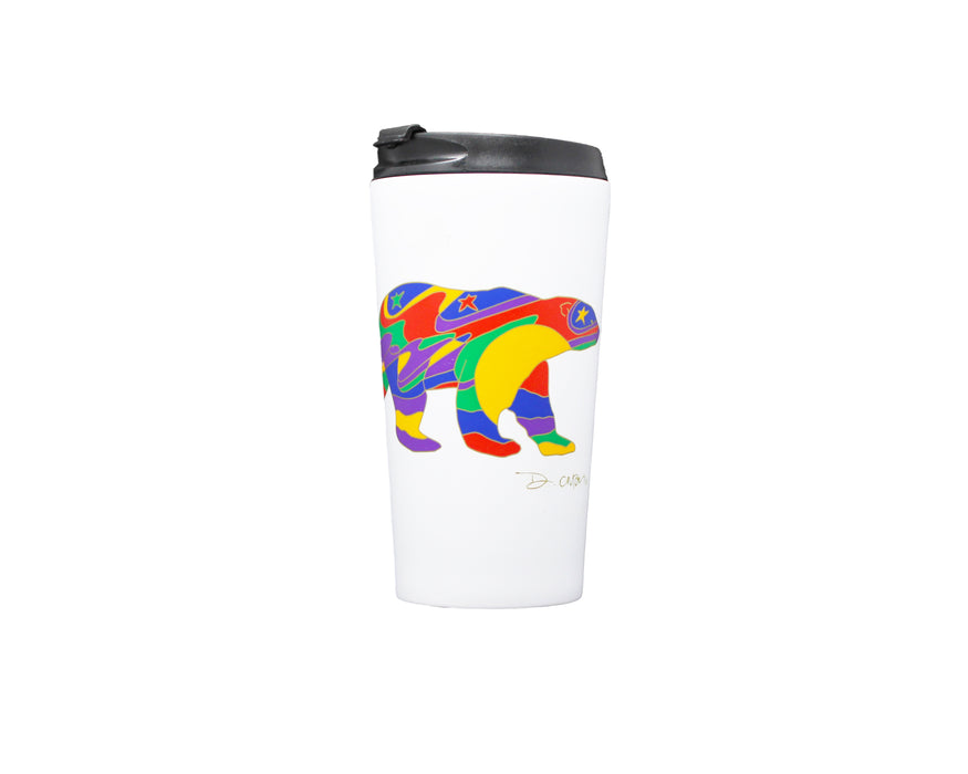 Travel Mug  featuring Indigenous artists