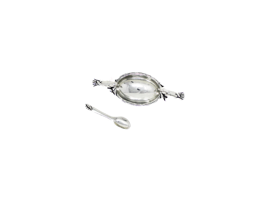 Basic Spirit Pewter - Salt Cellars with Spoon