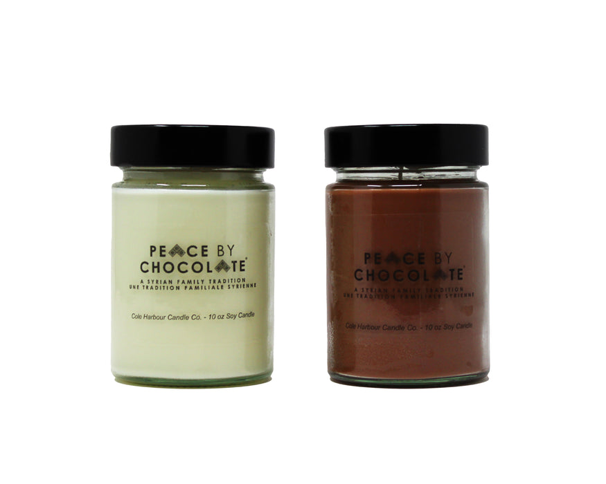 Peace by Chocolate - Chocolate Scented Candles