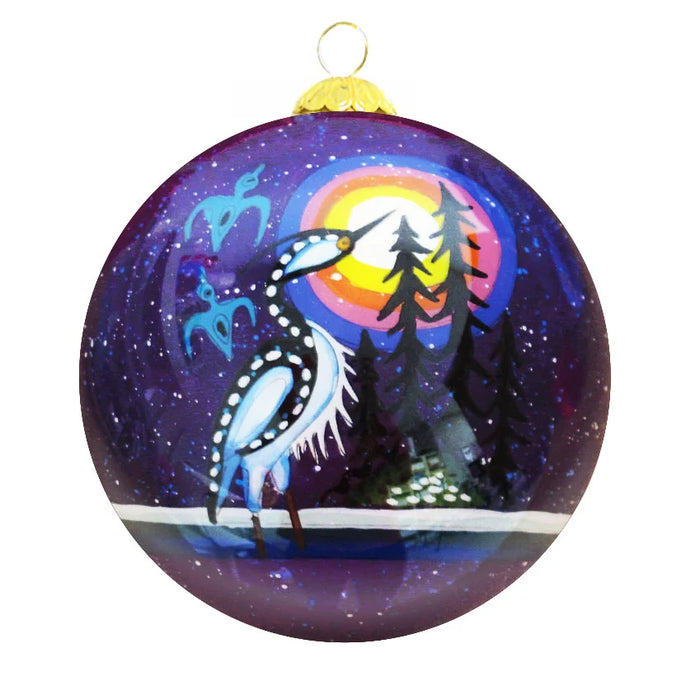 Glass Ornaments featuring Indigenous Artists