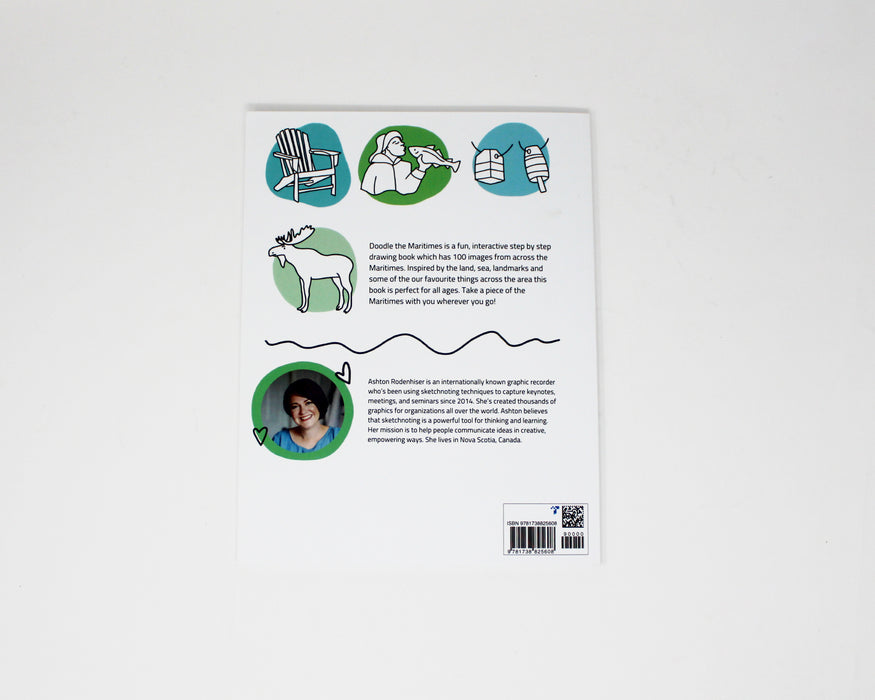 Doodle the Maritimes: 100 Step by Step Drawings from Nova Scotia, PEI, & New Brunswick + Newfoundland & Labrador