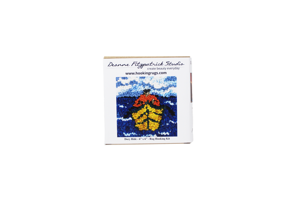 Deanne Fitzpatrick Studio - Rug Hooking Beginner Kits 6" x 6"