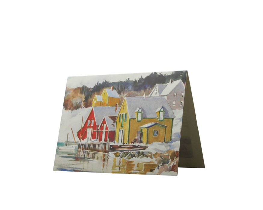 Greeting Card - Marguerite Zwicker, Untitled [Coastal Houses]