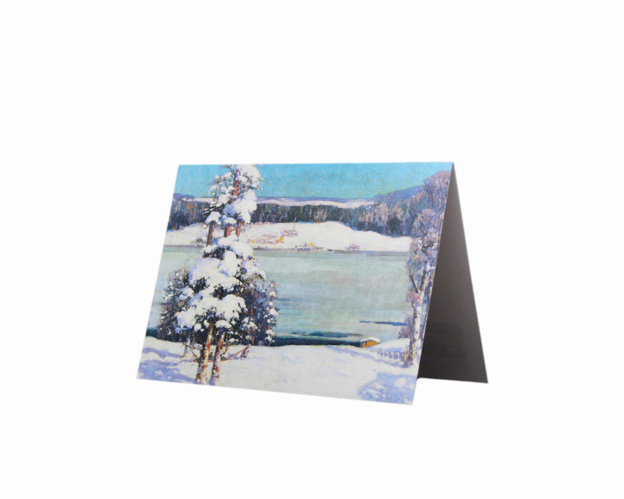 Greeting Card - Elizabeth Styring Nutt, Winter, Northwest Arm Halifax, 1927