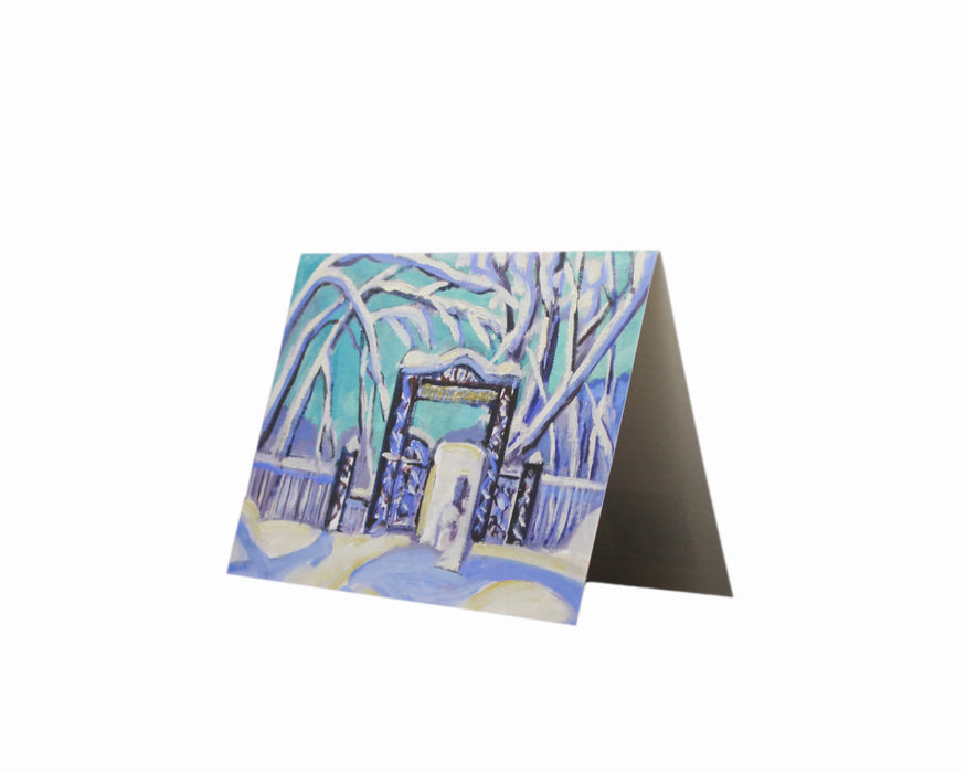 Greeting Card - LeRoy Zwicker, Gates