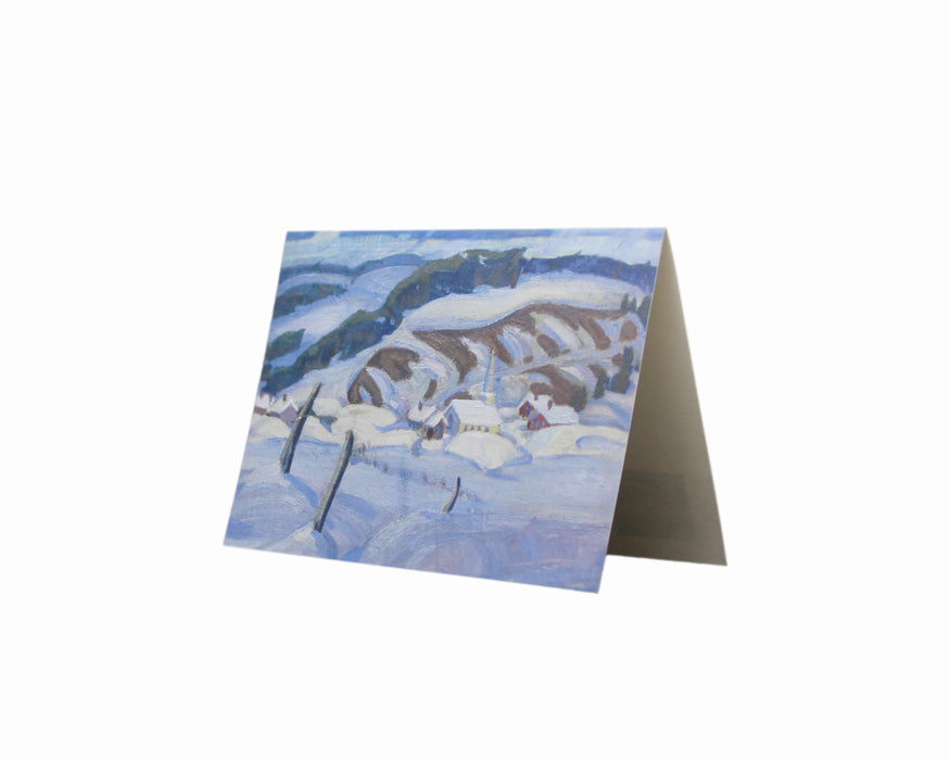 Greeting Card - Mollie Bell Mackay, Untitled [Rural Winter Scene], 1927-1930