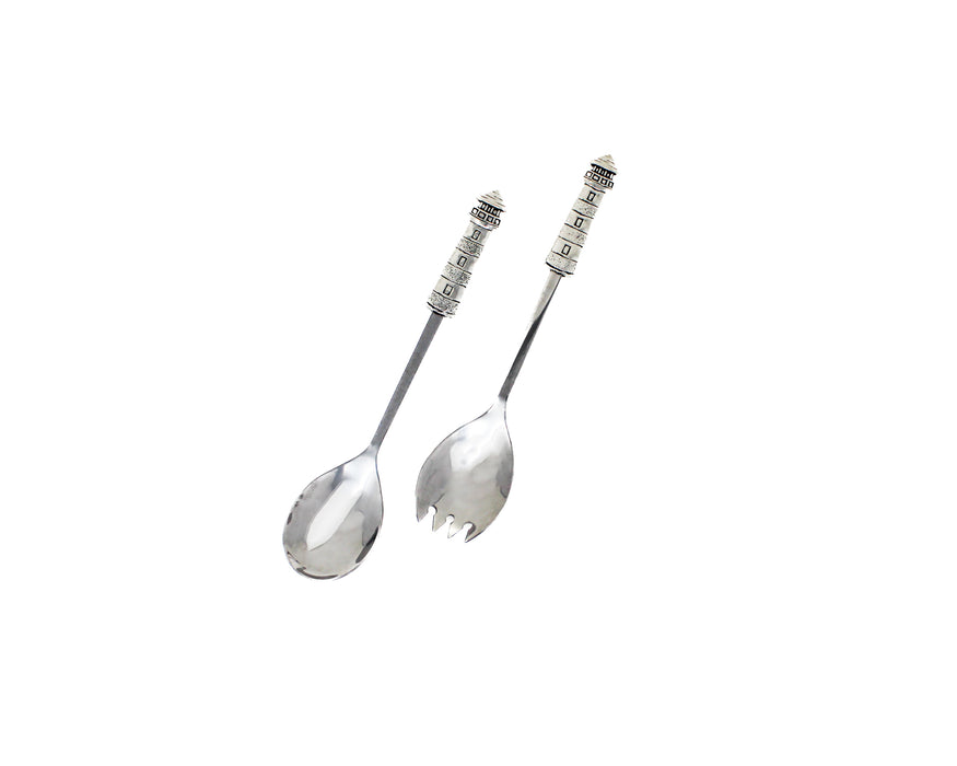 Basic Spirit Pewter - Salad Servers