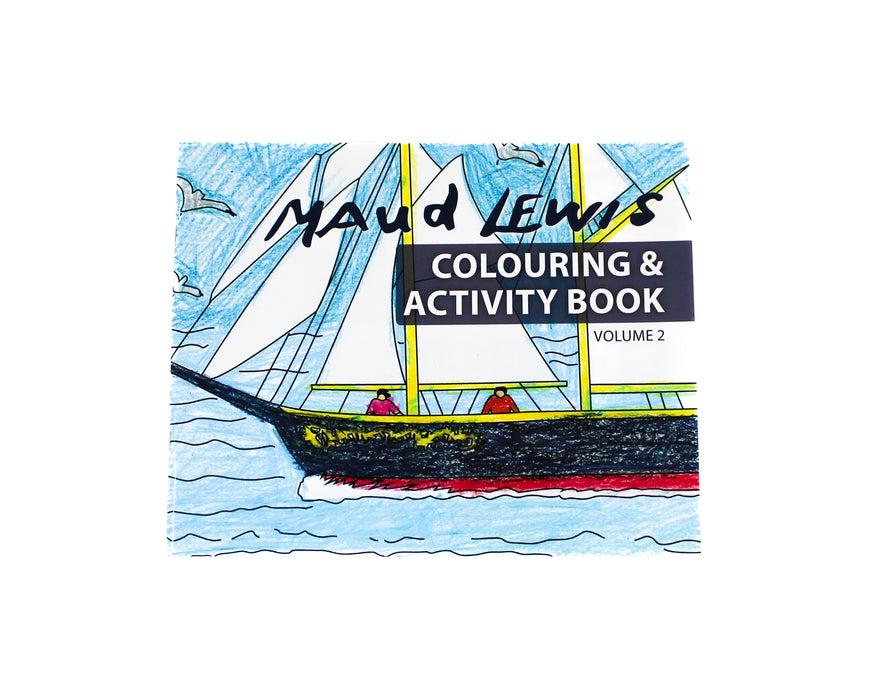 Maud Lewis Colouring Book Volume 2 (Tall Ship)