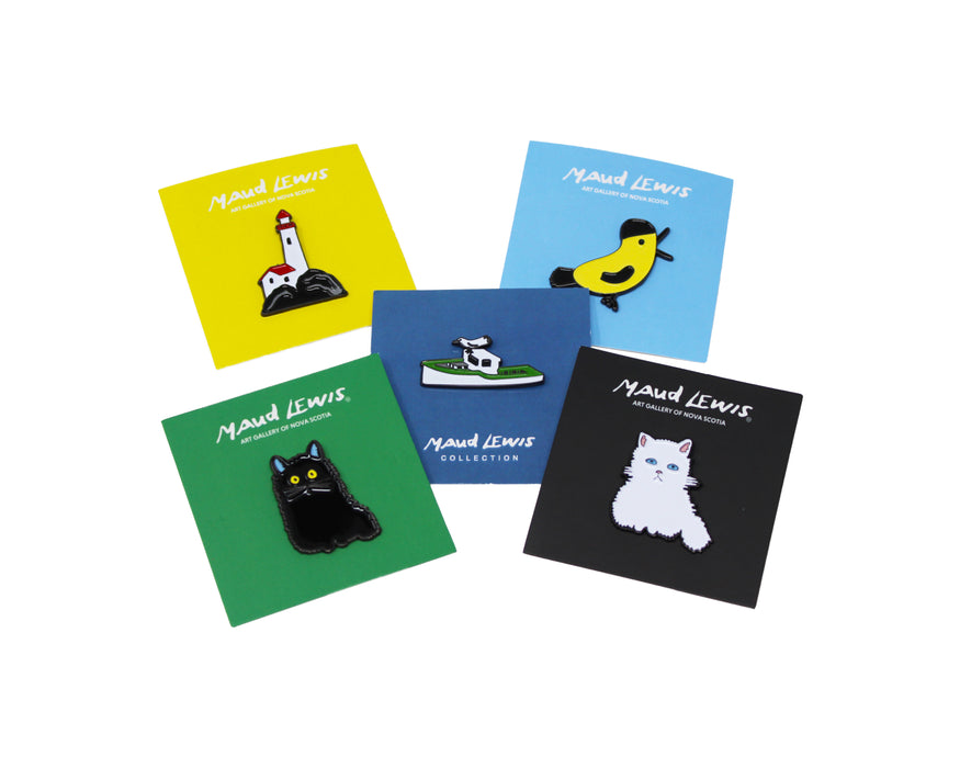 Maud Lewis Enamel Pin