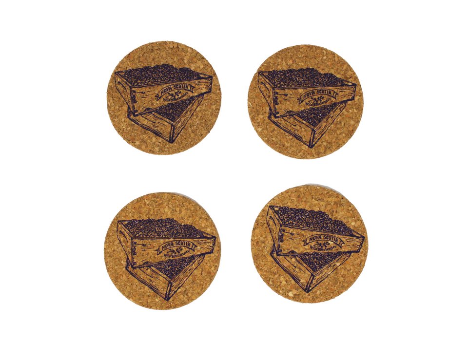 Holdfast Ink - Hand Printed Cork Coasters