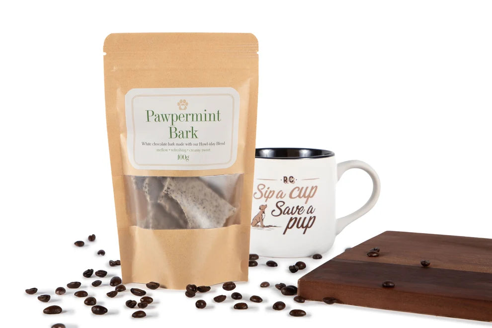 Rescue Coffee Chocolate Bark