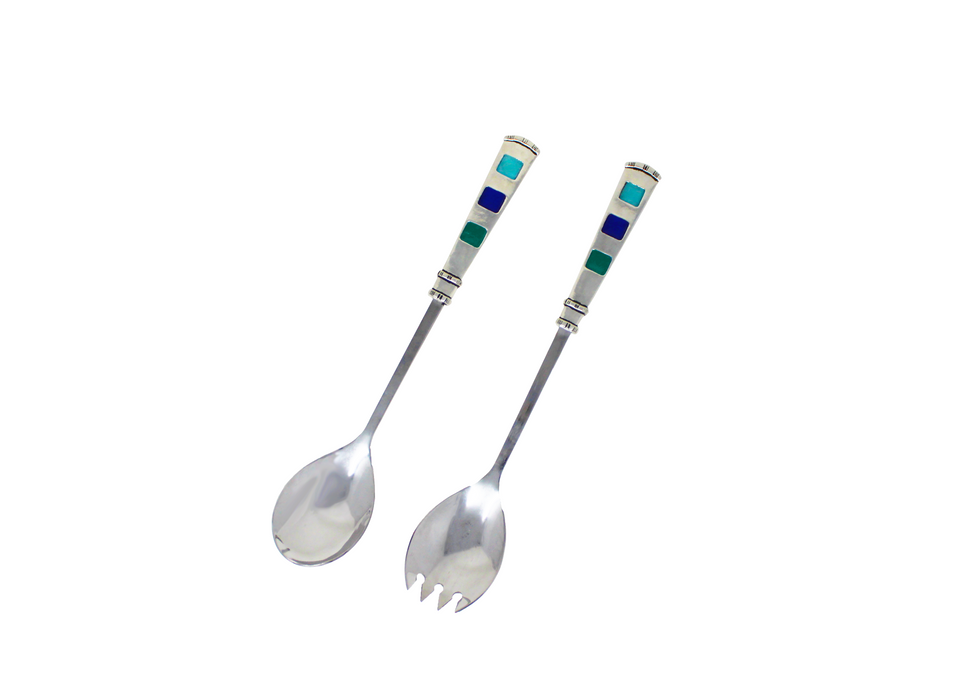 Basic Spirit Pewter - Salad Servers